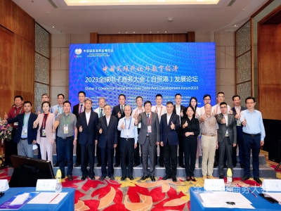 第九届主题    中国式现代化与数字经济   全球电子商务大会（自贸港）发展论坛（2023）